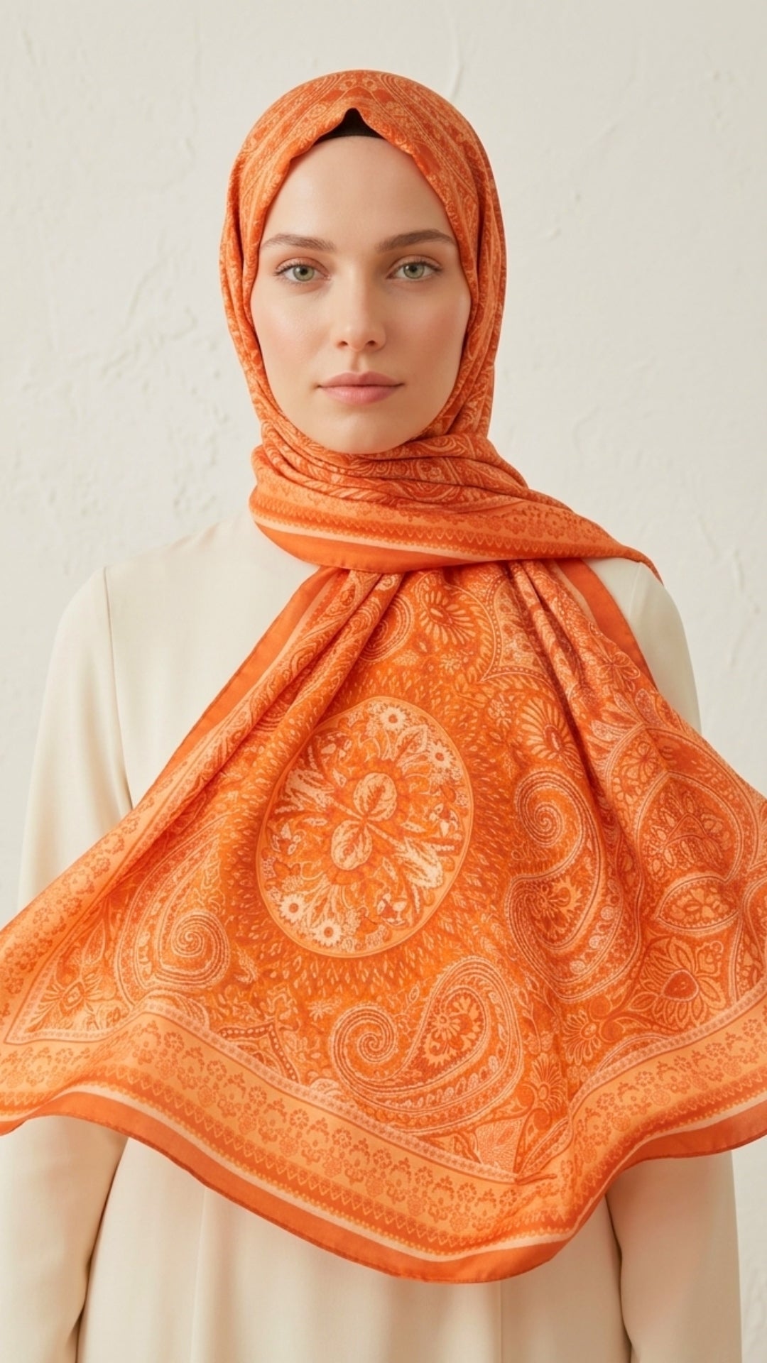 Allica Desen Şal Kiremit önden görünüm