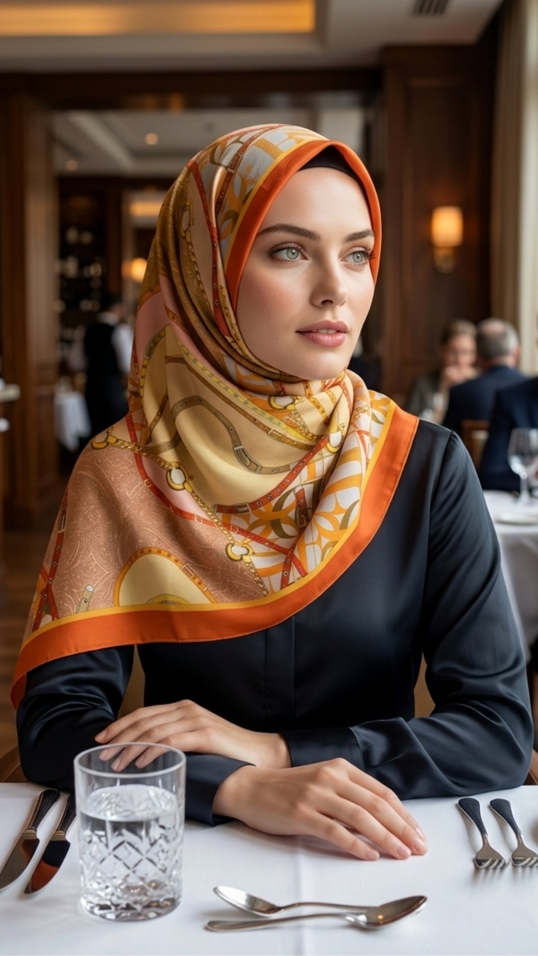 Celebrity Pietra Şal Turuncu – Enerjik Şıklık