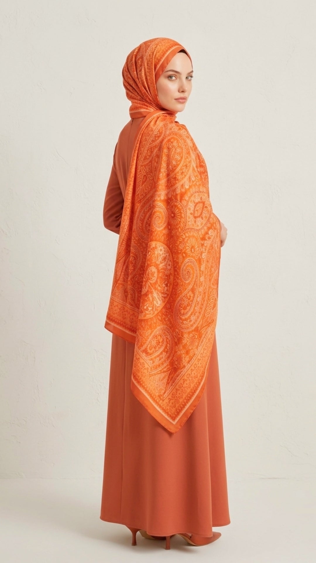 Allica Desen Şal Kiremit desen detayları