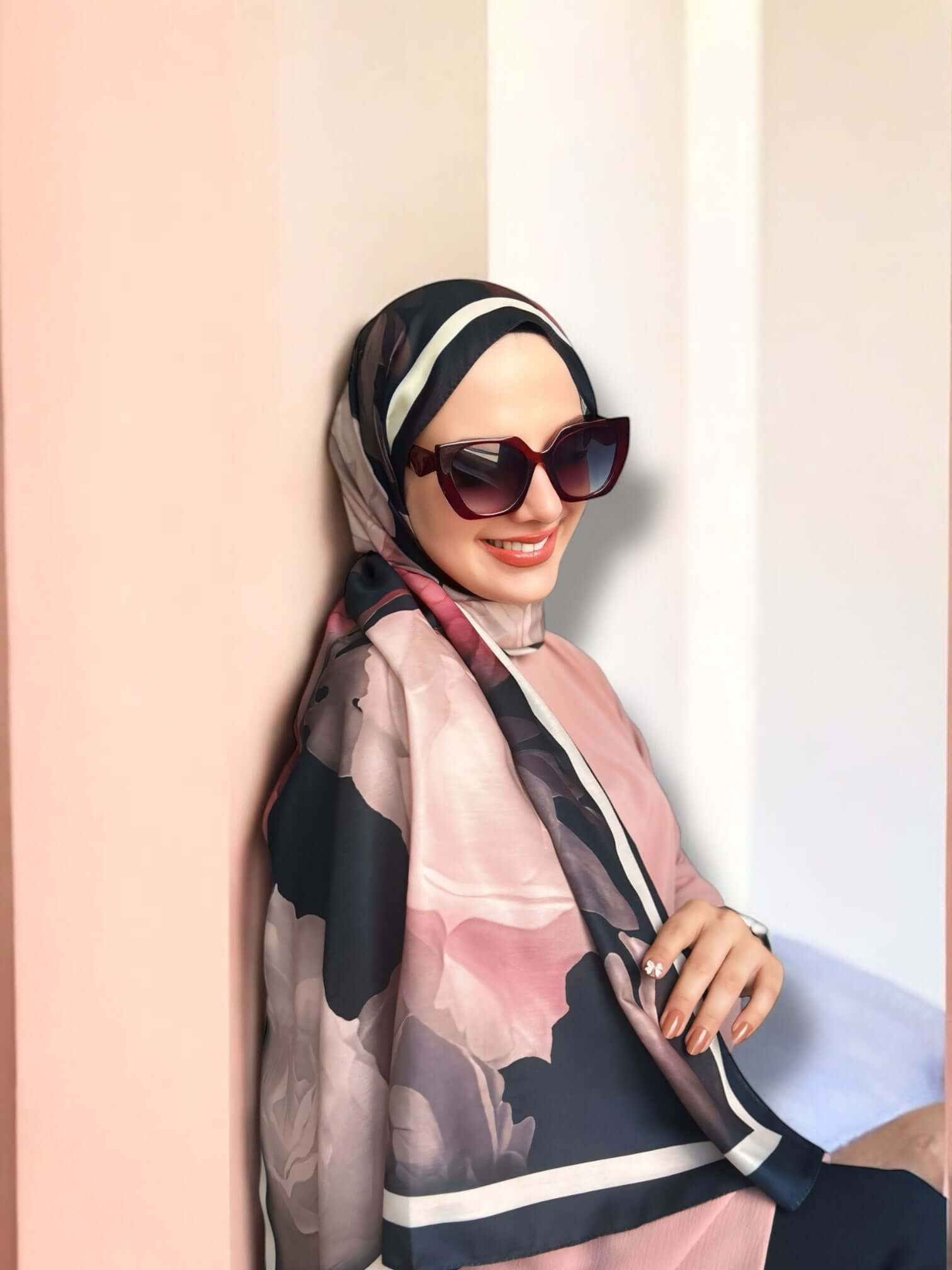 Lotus Soft Collection - Siyah / Pudra
