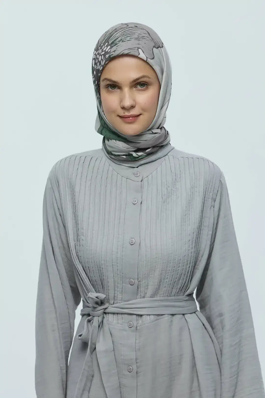 Bambu Eşarp Taş önden görünüm