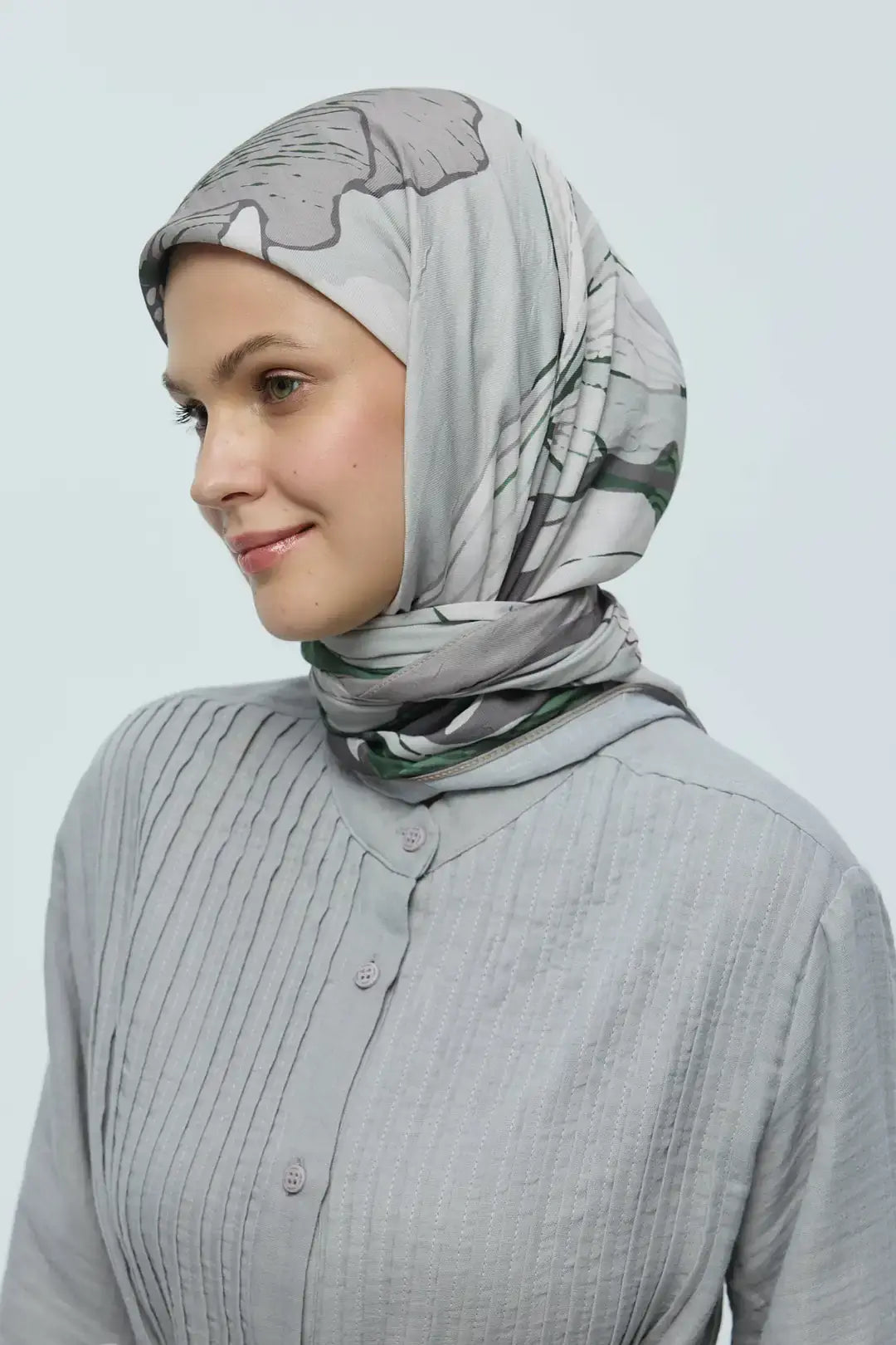 Bambu Eşarp Şakayık Desen yakın plan bambu doku Taş