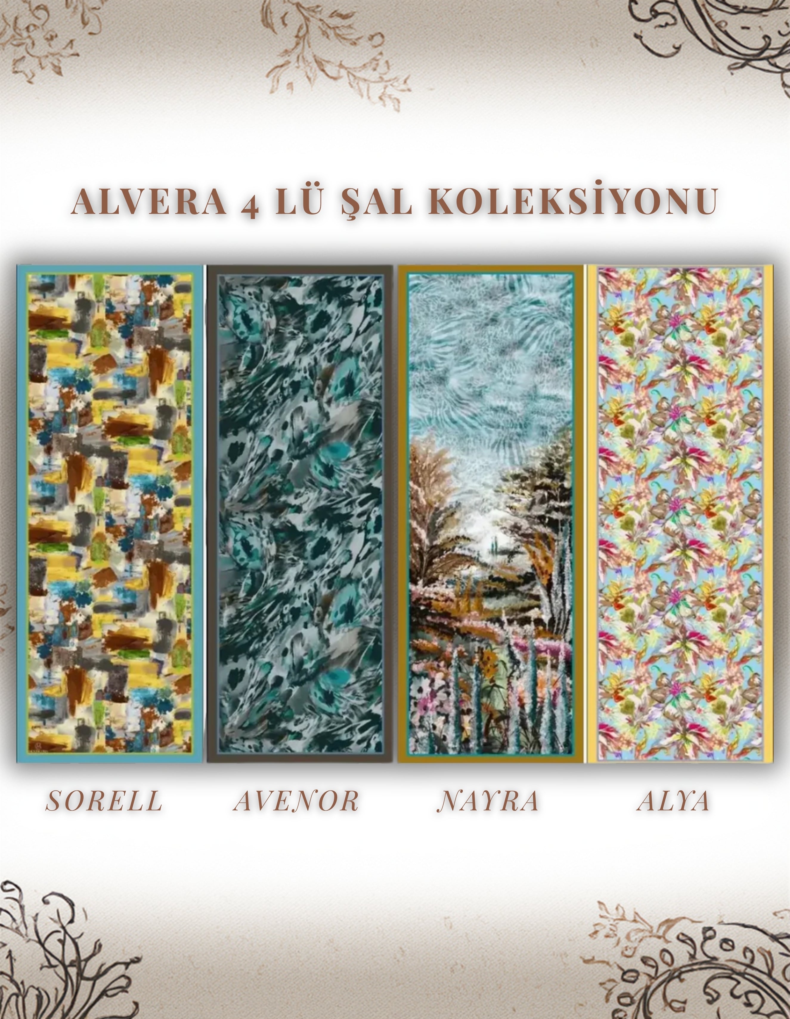 Alvera Şal Koleksiyonu | Zamansız Şıklık