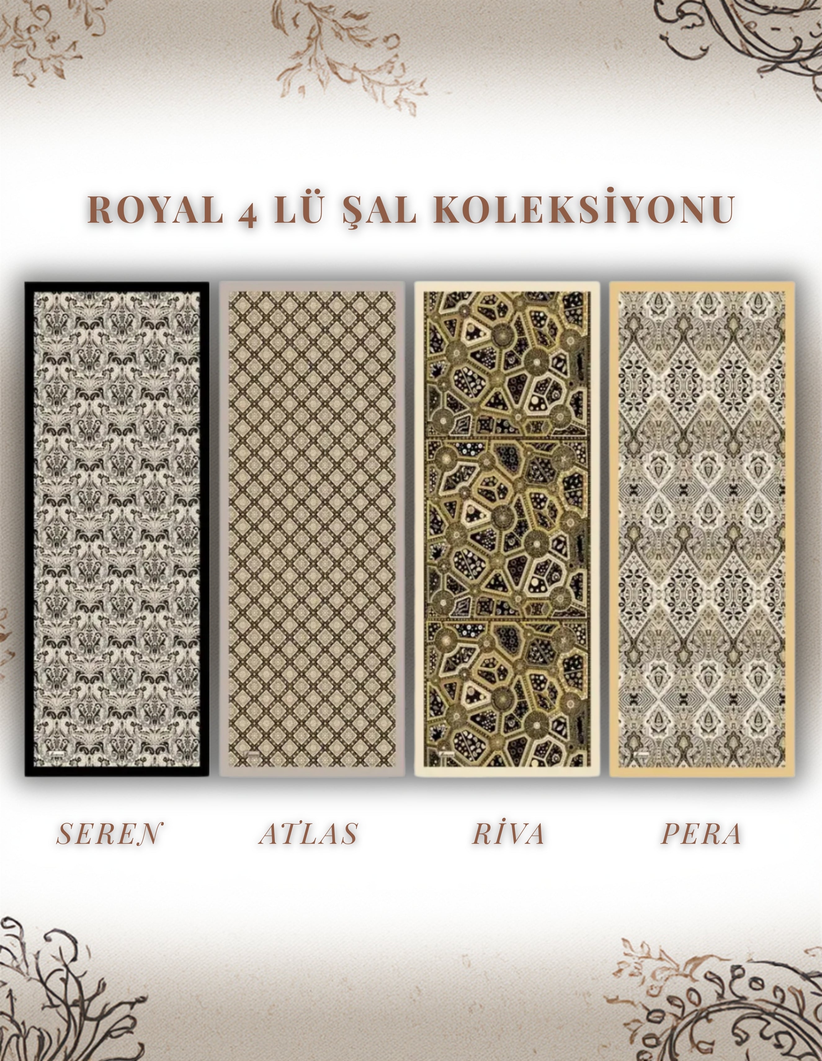 Royal Şal Koleksiyonu | Asil ve Zarif Dokunuş