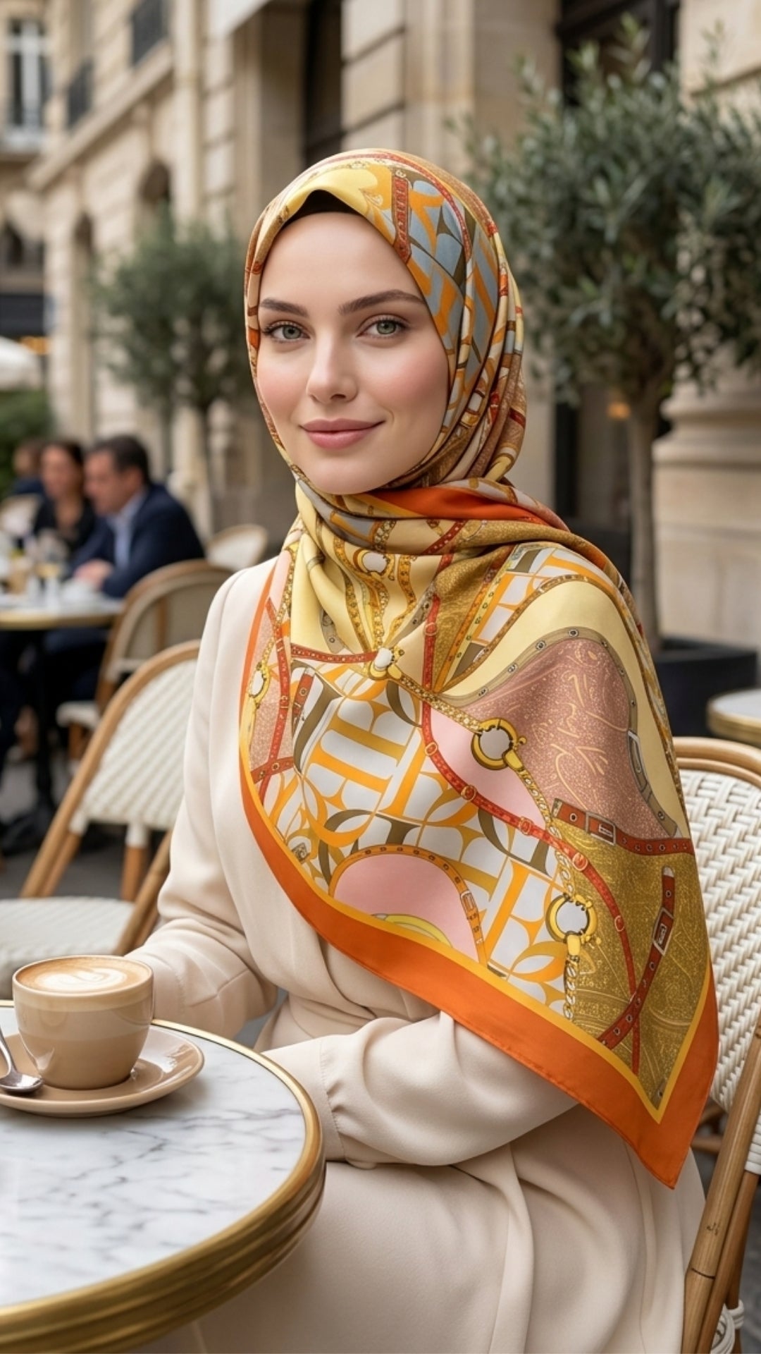 Celebrity Pietra Şal Turuncu – Enerjik Şıklık
