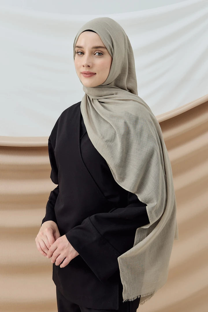 Aya Serisi Şal - Antik Bej