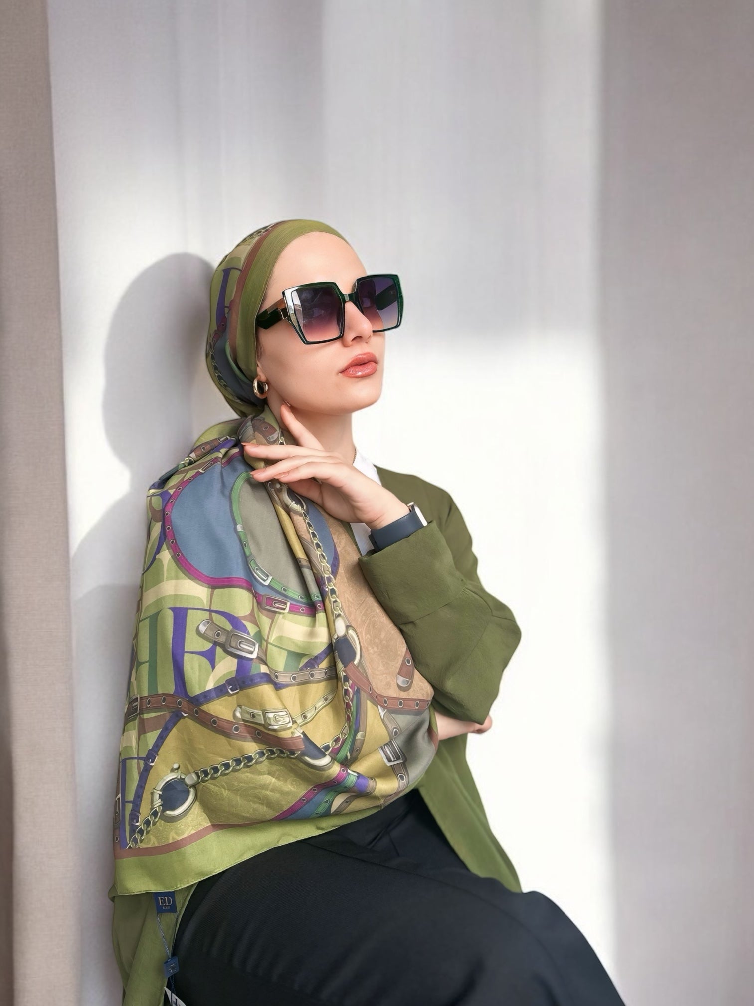 Celebrity Pietra Şal - Yeşil