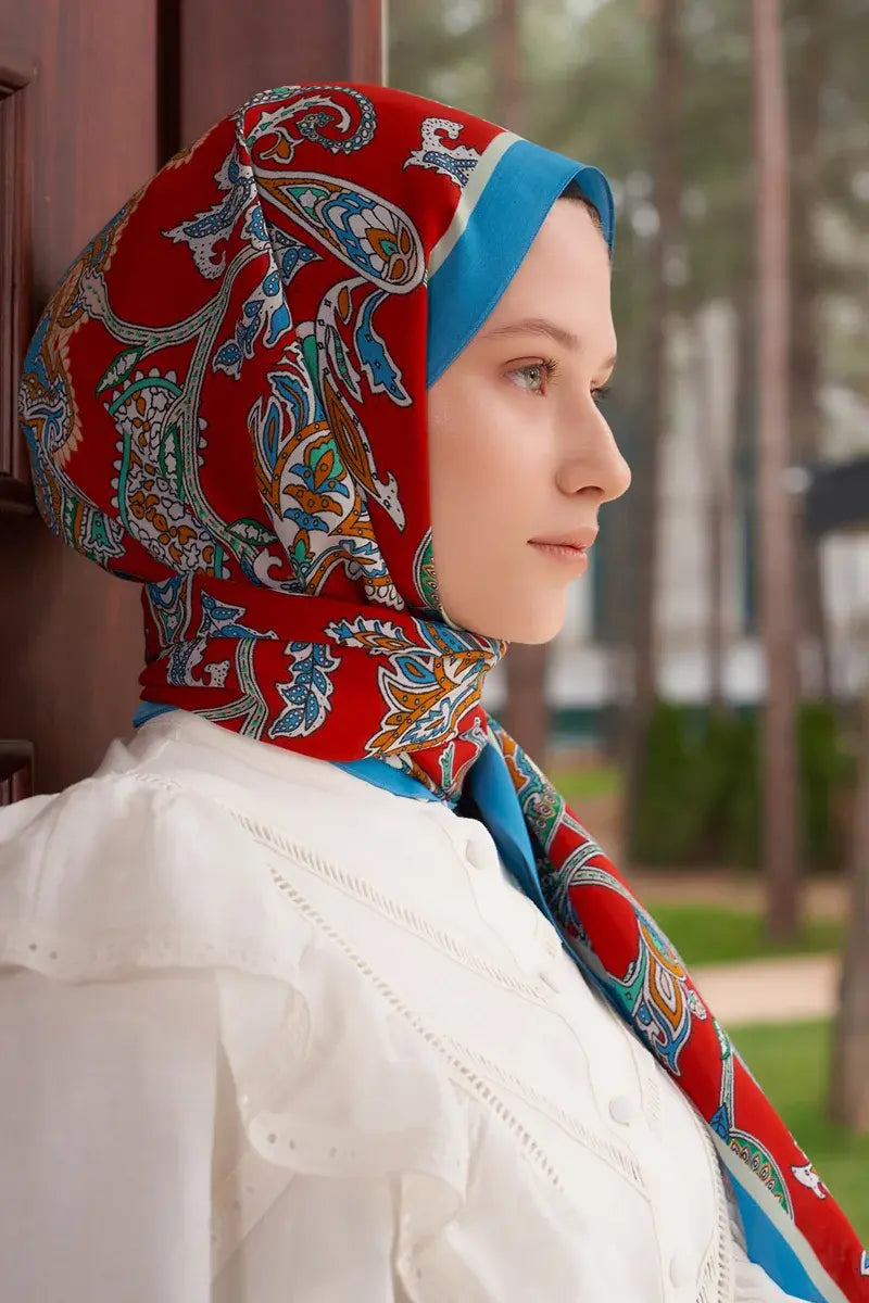 Heritage Alâ Şal - Kırmızı