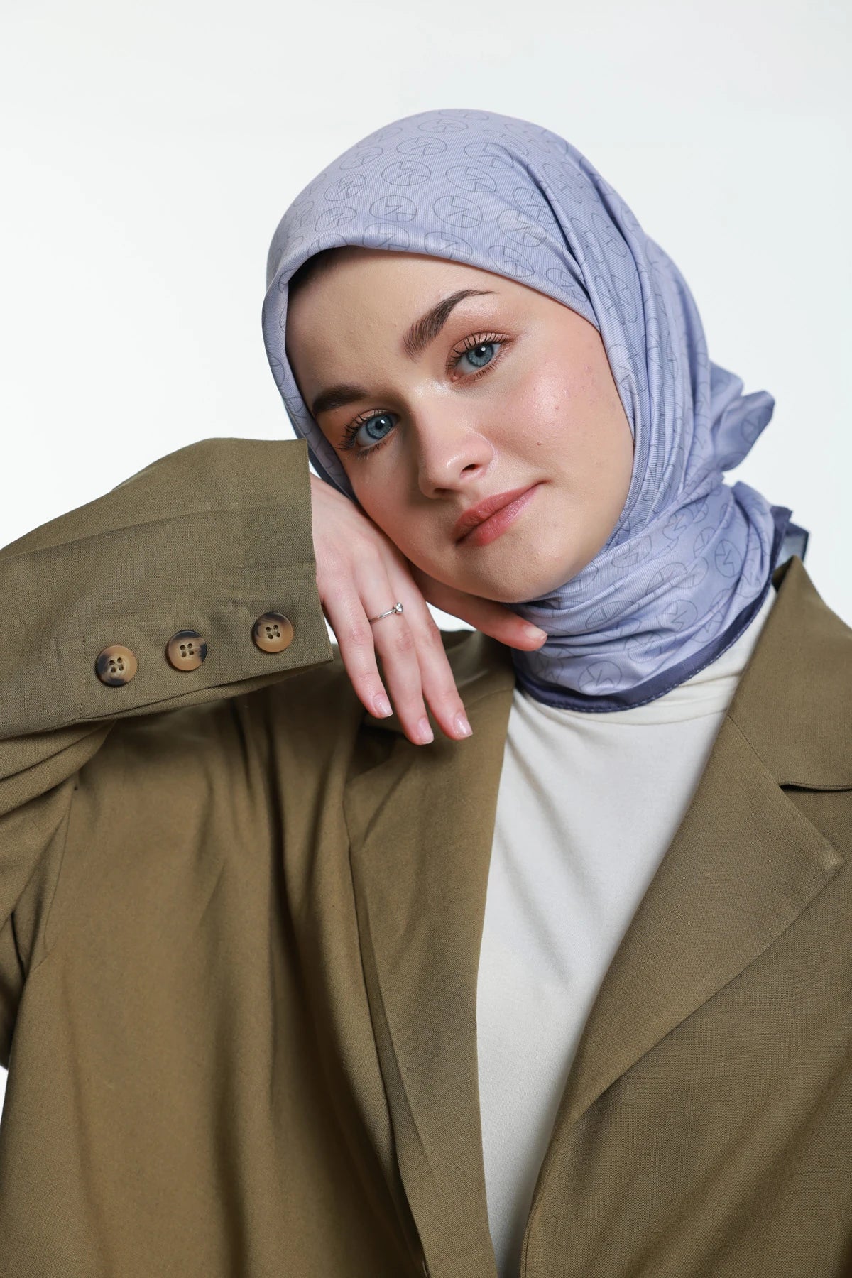 MK Pamuk Eşarp - Lila
