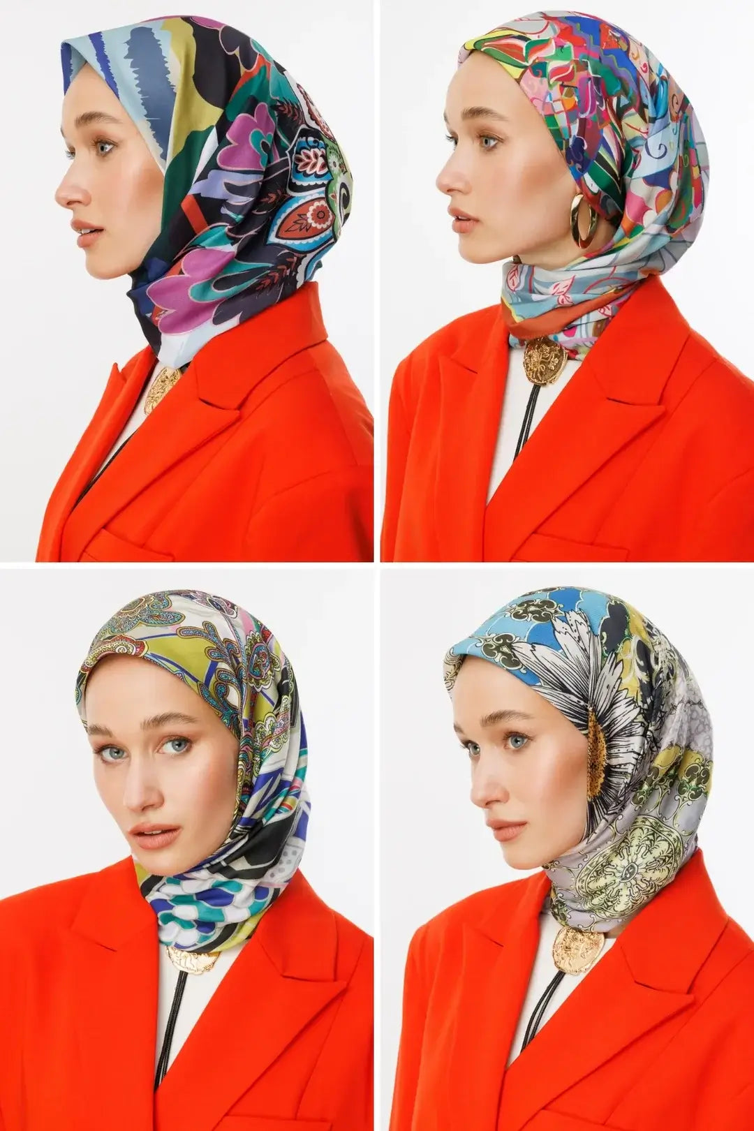 Modern stil için Solena Eşarp Koleksiyonu modelleri
