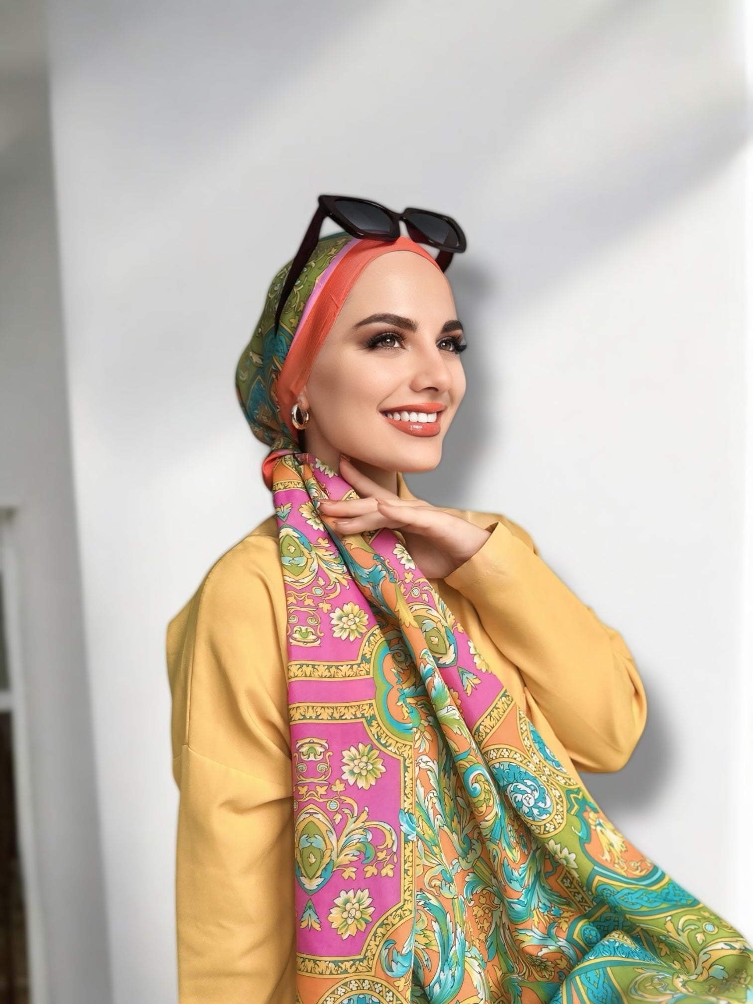 Celebrity Celestial Şal - Turuncu