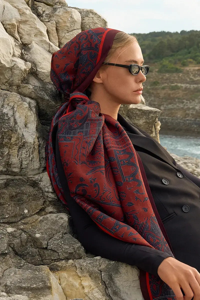Iconic Collection Hasna - Bordo