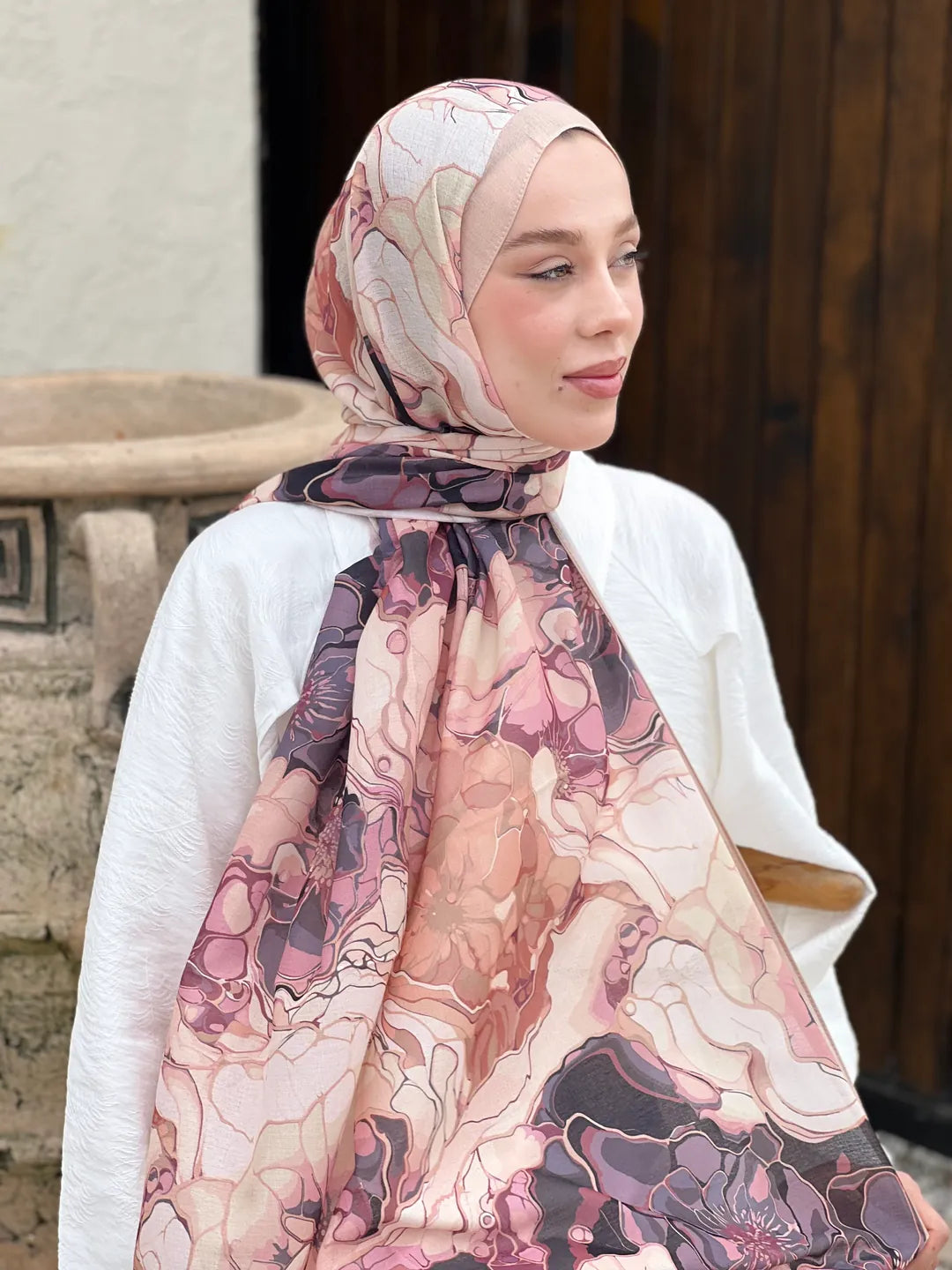 Alice Desen Lina Şal - İğde