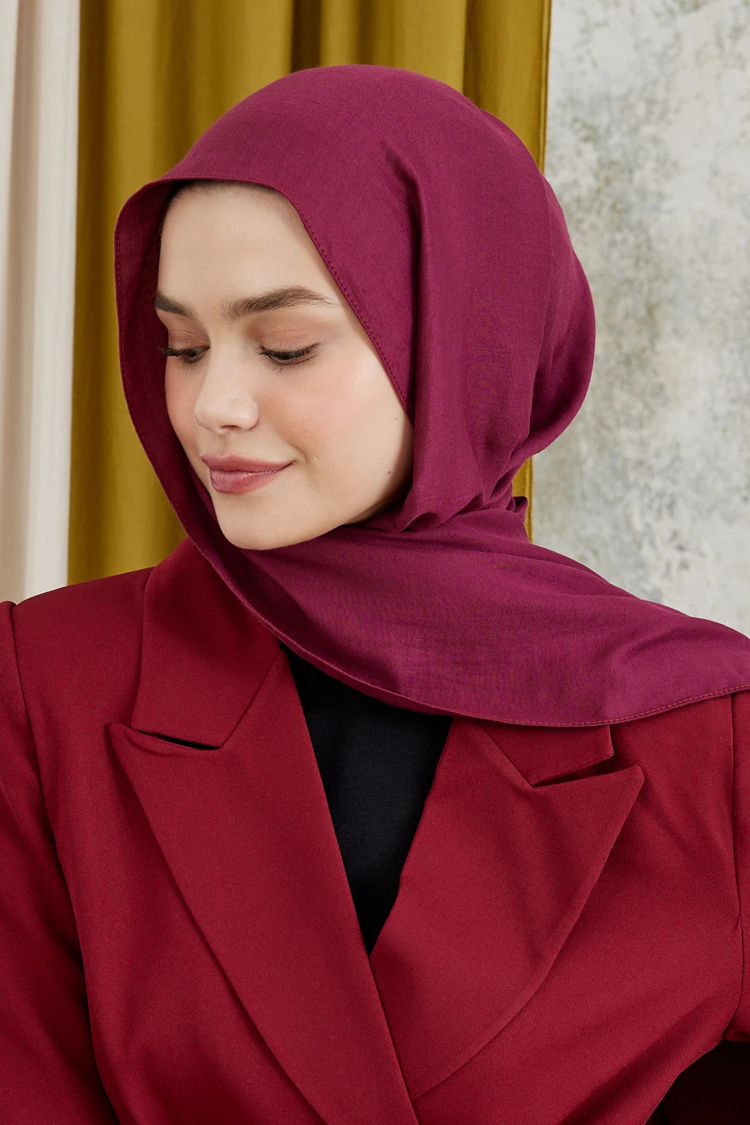 Modal Şal Serisi - Bordo