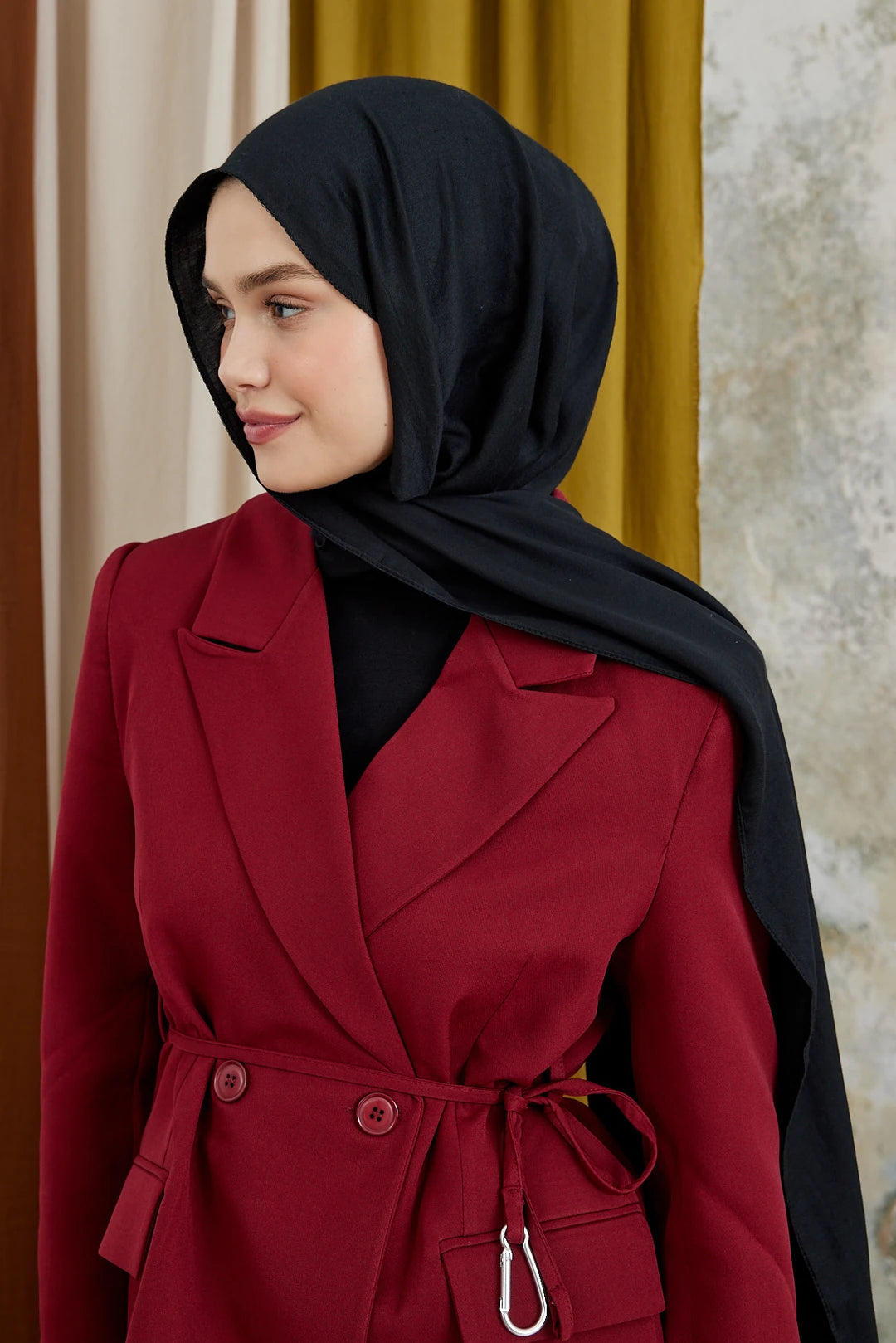 Modal Şal Serisi - Siyah