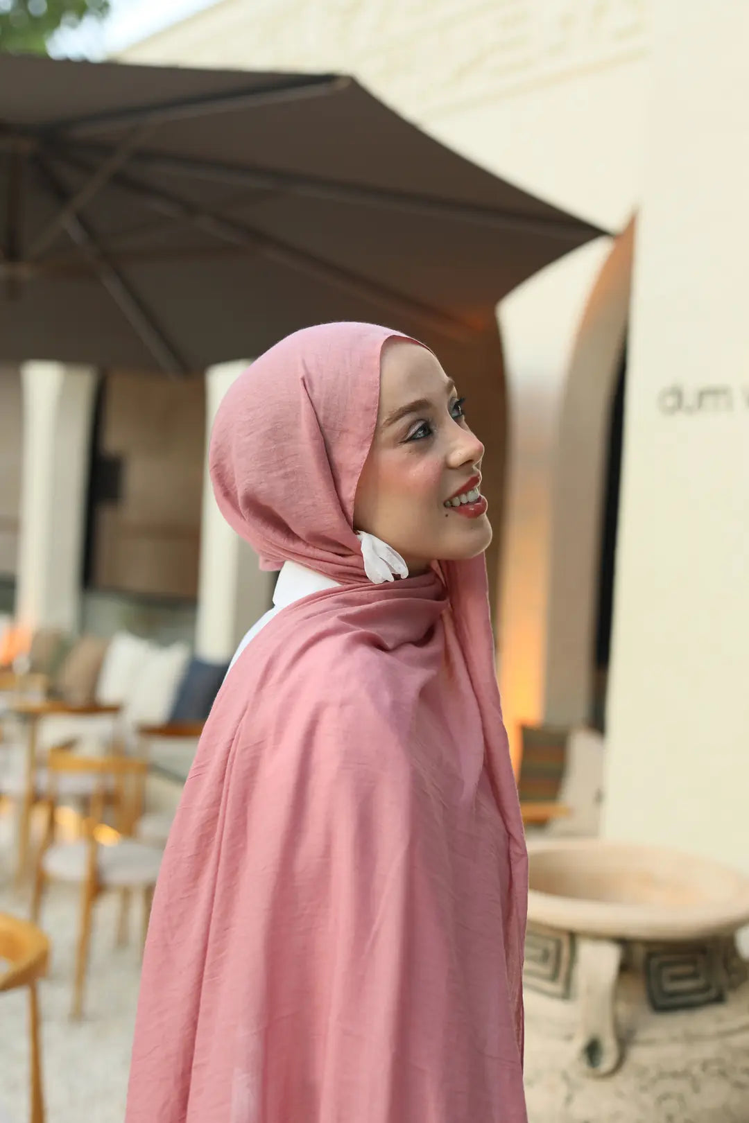 Neo Pamuk Şal - Pembe